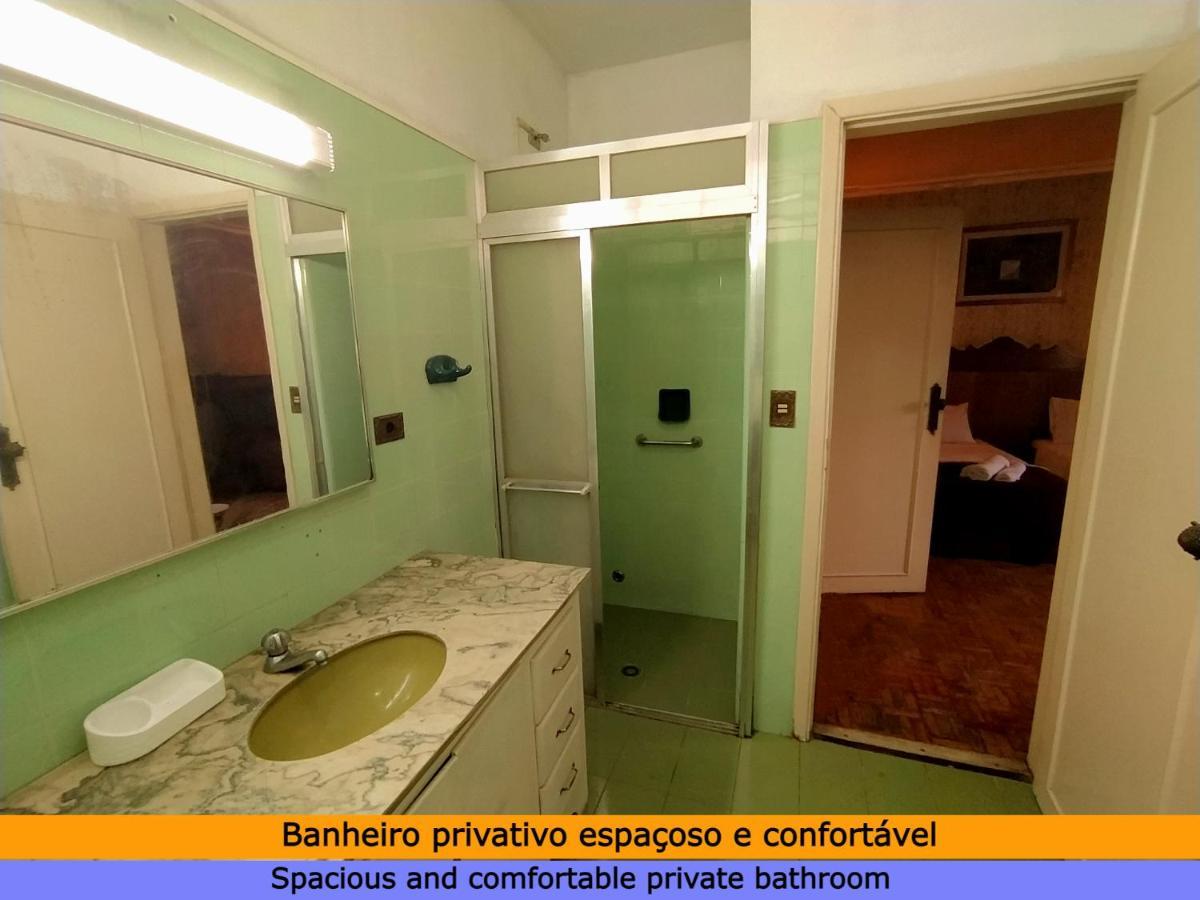 Cama Queen Mega Suite - 10 Min Metro E Aeroporto Cgh Sao Paulo Bagian luar foto